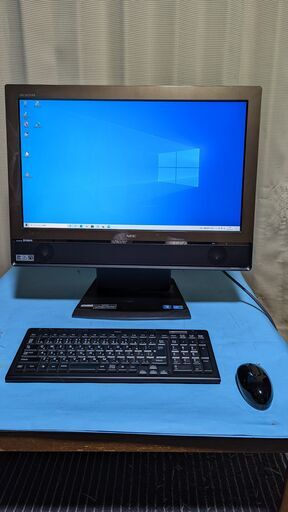 NEC PC-VM770CS6C 一体型PC　Corei5 M460 2.53Ghz/4GB/HDD500GB/Win10　23インチ　ブルーレイ