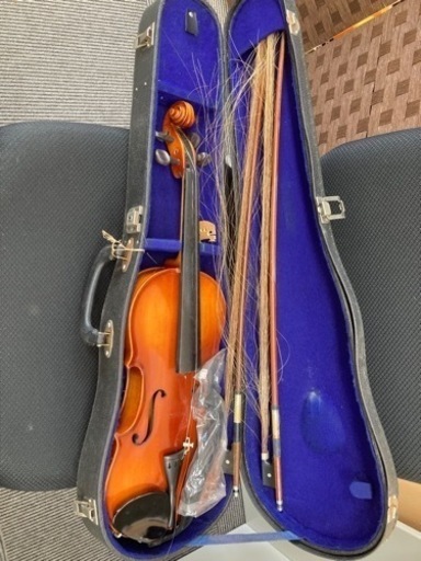 SUZUKI NO230記載・昔のバイオリン・ヴァイオリン・メンテナンス必要・ジャンク扱いで。