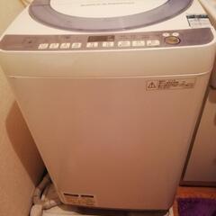 シャープ全自動電気洗濯機7kg　ES-T708