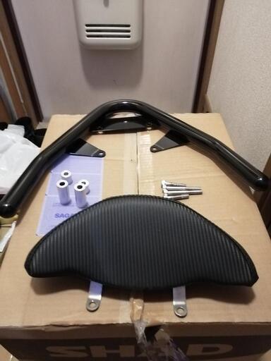 大阪　PCX　エンデュランス　廃盤　バックレスト　グラブバー　キットＤ　カーボン 大阪 PCX エンデュランス 廃盤 バックレスト グラブバー キットD カーボン