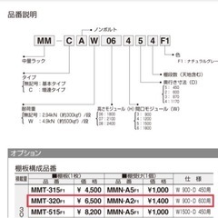 コクヨ ノンボルト中量ラック用棚板・棚受セット MMT-320F1