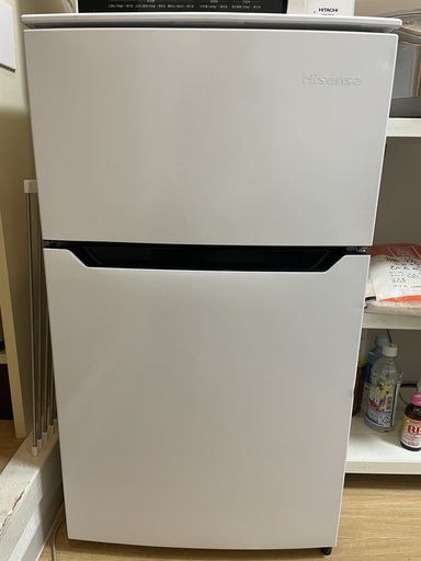 Hisense ハイセンス 2ドア冷蔵庫 93L HR-B95A 2018年製