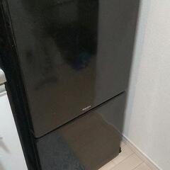 森田電工  冷蔵庫（110L・右開き） ブラック