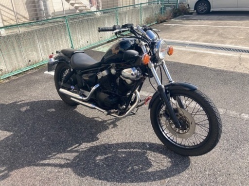 ビラーゴ250 125用YAMAHA純正クラブバー（希少品） 41B+I17OsDL.jpg