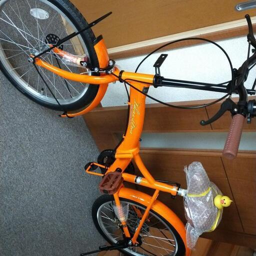 新品折りたたみ自転車