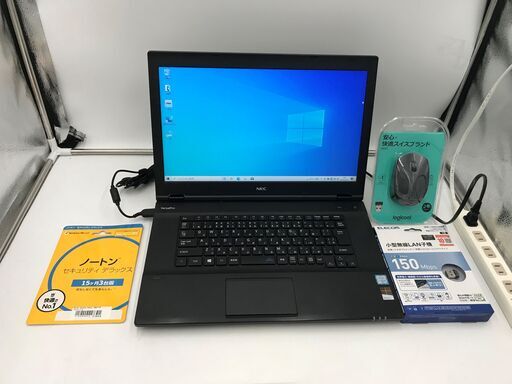 【美品・超高速】NEC ノートパソコン Win10 最新office2021付属 管理No12『基本送料無料』