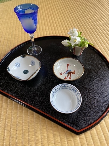 半月型のお膳５枚セット