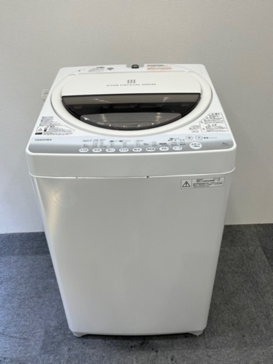 【記載エリア配送無料】TOSHIBA 洗濯機　6.0kg  2014年製