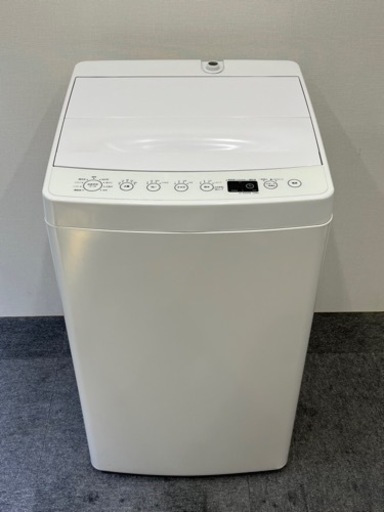 【記載エリア配送無料】ハイアール　洗濯機　4.5kg 単身用　2020年製