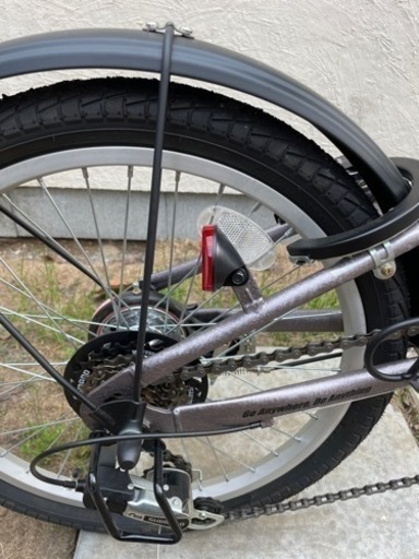 商談中】JEEP 6段切替 20インチ降りたたみ自転車 サスペンション付き 美車