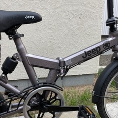 【商談中】JEEP 6段切替 20インチ降りたたみ自転車 サスペンション付き 美車 商談中】JEEP 6段切替 20インチ降りたたみ自転車 サスペンション付き 美車