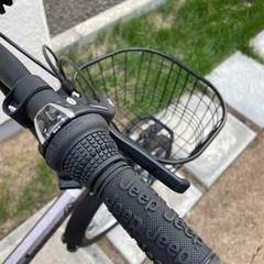 商談中】JEEP 6段切替 20インチ降りたたみ自転車 サスペンション付き 美車