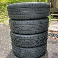 165/55R15 ブリジストンNEXTRY中古夏タイヤ&ホイー...