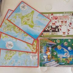 アポロピクチュアパズル 日本地図とくまのがっこうスヌーピーの6点セット