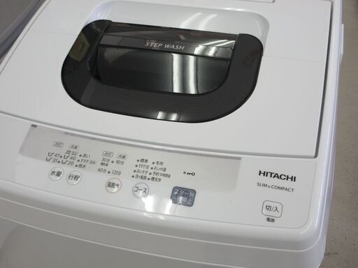 HITACHI 全自動洗濯機NW-50E 5.5kg 2020年製