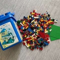 終了　LEGO レゴ基本セット　青いバケツ