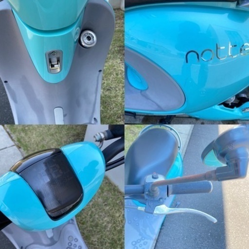 XEAM notte v2 50cc 電動バイク 原付 中古車 ライトブルー