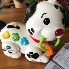 Vtech pull and sing puppy おもちゃの画像