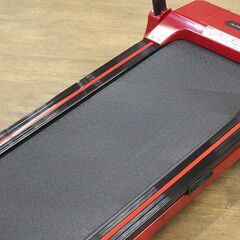 (Y)北大前! 札幌 引取 ALINCO/アルインコ AFR2120 ランニングマシン ルームランナー レッド 健康器具 トレーニング エクササイズ