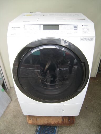 2021年製 洗濯11kg 乾燥6kg ドラム式洗濯乾燥機 Panasonic NA-VX800BR 中古美品 近く無料配達