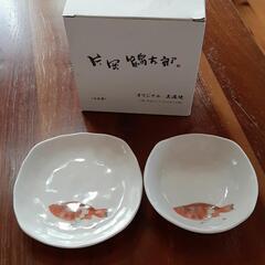 片岡鶴太郎　小鉢、平皿セット