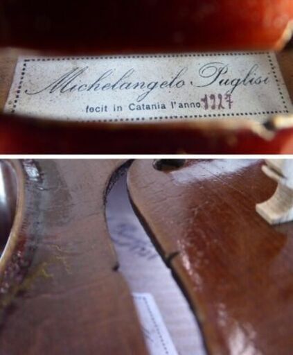 選定分類：II-⑧モダン・マスターメード・伊太利】Violin Ascribed to