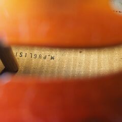 【選定分類：II-⑧モダン・マスターメード・伊太利】Violin Ascribed to Michelangelo Puglisi1927●国内修復・セッティング・調整済●演奏会可