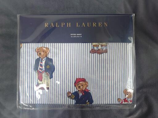 クリスマスファッション RALPH LAUREN ボックスシーツ ポロベア 寝具カバー