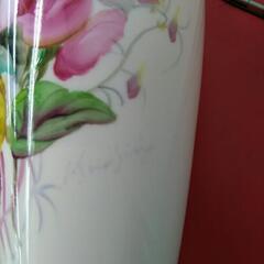 Noritake ノリタケ オールドノリタケ 花瓶 フラワーベース バラ ハンドペイント サイン入り − 愛知県