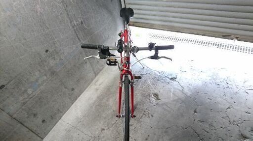 自転車中古 クロスバイク WEEKEND BIKES 外装7段変速 フレームサイズ450 タイヤ700.32C-28 カラーレッド