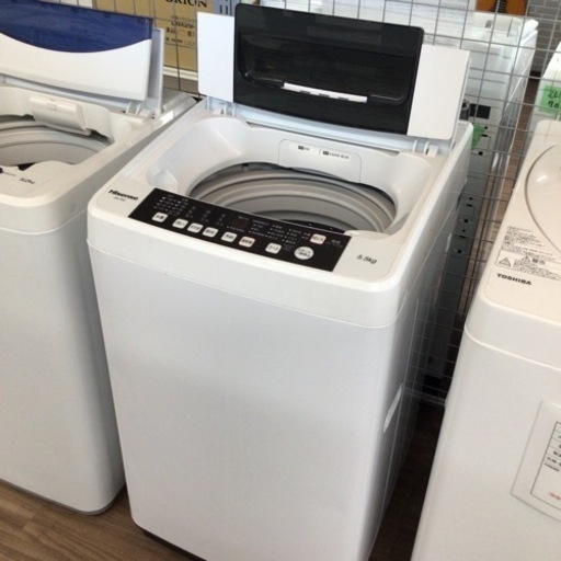 洗濯機 ハイセンス HW-T55C 2018年製 5.5kg