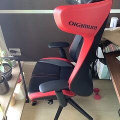 オカムラ ストライカー EX ゲーミングチェア レッド 80GCMZ-PH87