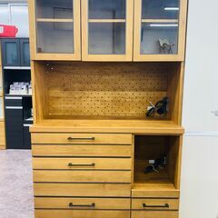 食器棚探すなら「リサイクルR」❕レンジボード❕ゲート付き軽トラ”無料貸出❕購入後取り置きにも対応 ❕R1463