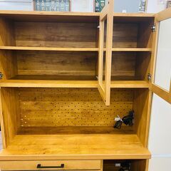 食器棚探すなら「リサイクルR」❕レンジボード❕ゲート付き軽トラ”無料貸出❕購入後取り置きにも対応 ❕R1463