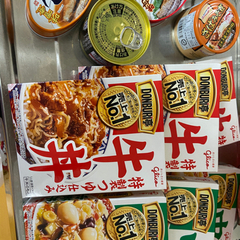 レトルト6点　缶詰4点