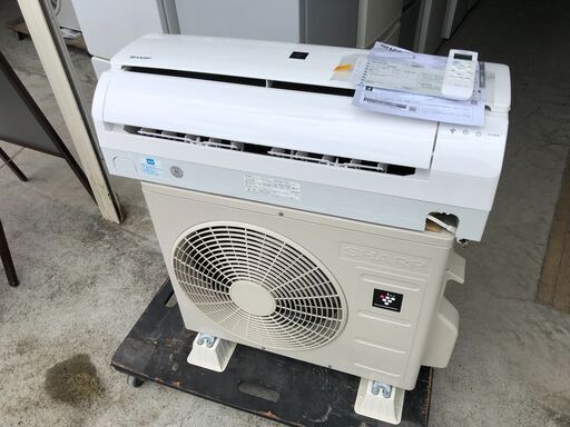 【動作保証あり】SHARP 2019年 2.2kw 6畳用 ルームエアコン AY-H22TD プラズマクラスター ②【管理KR262】