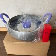 天ぷら鍋（温度計付)