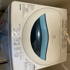 東芝　洗濯機　AW-5G5 2017年