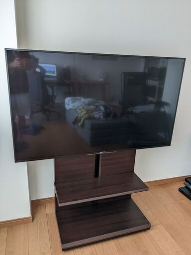 取引中です」SONY ブラビア 4K 55インチ カードなし 壁掛け風のテレビ