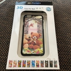 iPhone6  3Dくまちゃんケース