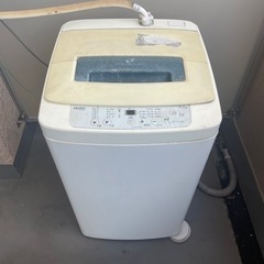 【無料】2017年製 Haier 洗濯機【氷川台・直接引取】