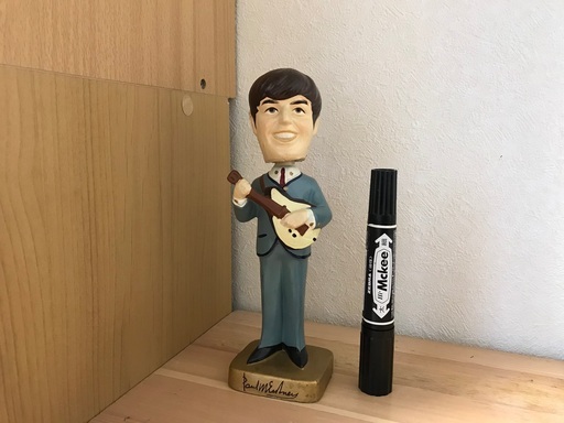 ビートルズ首振り人形身長22cm