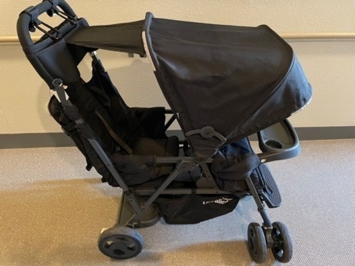 2人乗りベビーカー】カブース ウルトラライト リアシート付き☆ ptpnix