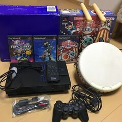 PS2＋太鼓の達人タタコンセット（三代目）ほか3本　