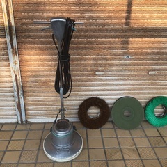 ムサシ電動ポリッシャー　パット　ブラシセット　レンタル可能