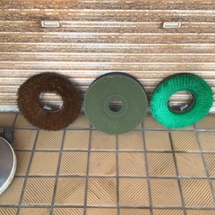 ムサシ電動ポリッシャー　パット　ブラシセット　レンタル可能