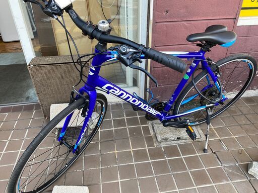 【リサイクルショップどりーむ鹿大前店】No122　目玉商品‼　ロードバイク　キャノンデール‼　ギア27速‼　外付けライト‼　鍵付き‼