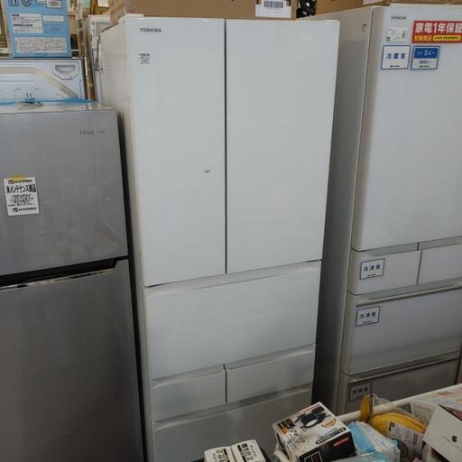 TOSHIBA　6ドア冷蔵庫　601L 2021年製造