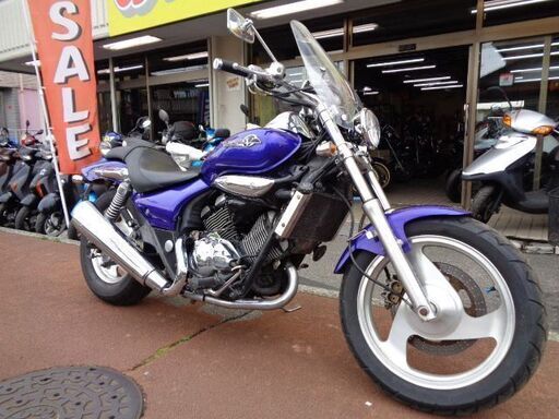 NO.4277　エリミネーター２５０Ｖ　水冷４サイクルＶツイン２５０ｃｃエンジン　メタリックパープル　☆彡