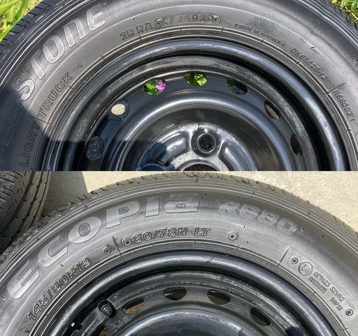 さらにさらに値下げ！】ホンダ N VAN 取り外し純正スチールホイール